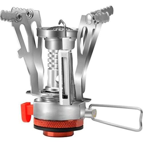 Portable Mini Outdoor Cooking Stove Backpacking Camping Gas Stove
