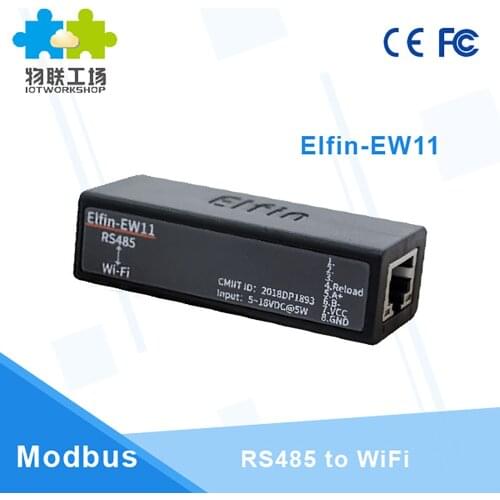 Serial Port to WiFi Module Wireless Networking Device RJ45 RS485 to WIFI Serial Server Support TCP IP Telnet Modbus Protocol 215