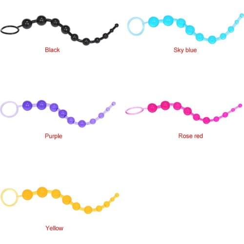 Sex Anal Toys For women Anal Beads Butt Plug Vibrator Masturbation Dildo Anal G spot Vibrator Beads Adult Products GS0153