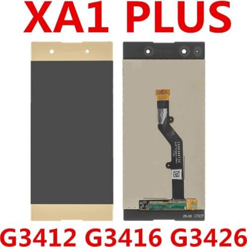 5.5" touch LCD For Sony Xperia XA1 Plus Display G3412 G3416 G3426 G3412 G3421 LCD Screen Touch Glass Digitizer Assembly
