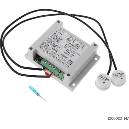 High And Low Liquid Level Intelligent Controller With 2 Non-contact Sensor Module Automatic Control Liquid Water Level Detectio