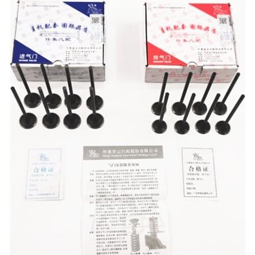 16pcs/set Engine Intake Valve & Exhaust Valve Fo rBYD F3 F0 G3 F6 S6 M6 G6 S7