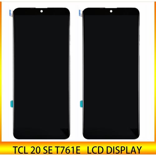 High Quality ORIGINAL Lcd 6.8" For TCL 20 SE T761E LCD Display Screen Touch Sensor Digitizer Tape&Tool For TCL 20SE T761E