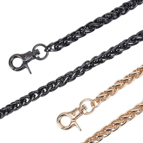 Replacement Metal DIY Purse Chain Strap Handle Shoulder Crossbody Handbag Bag 60cm