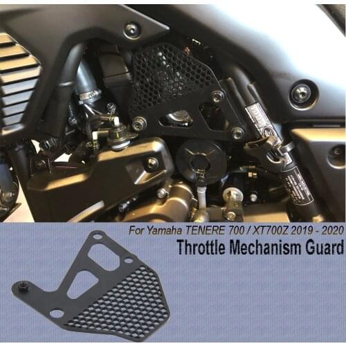 For Yamaha Tenere 700 Tenere700 XT700Z XTZ 700 T7 T700 Motorcycle Throttle Mechanism Guard Protector Cover Protection Grill