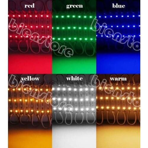 20pcs/lot DC 12V 3LED SMD Module 5050 Waterproof Light Lamp For Billboard Signboard