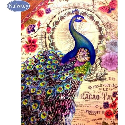 Peacock Full Diamond Embroidery,5D,diy,Diamond Painting peacock,Cross Stitch,Diamond Mosaic,diamond pattern,home decor stickers