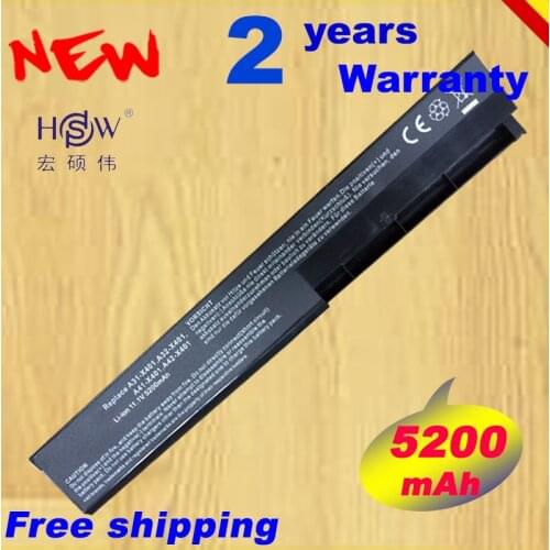 HSW 6cells Laptop Battery For Asus X301A X301U X401 X401A X401U X501 X501A X501U A31-X401 A32-X401 A41-X401 A42-X401