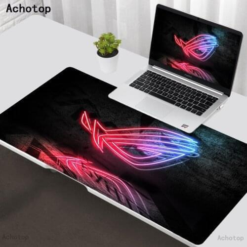 ROG Mouse Carpet Game Mat Mouse Pad ASUS LOGO 400x900x3mm Gaming Mousepad Desk Mat PC Computer Keyboard Mats Rubber Locking Edge