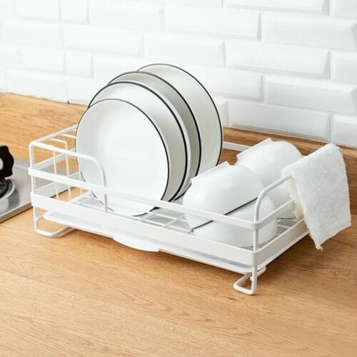 Kitchen dish rack Cutlery storage drain rack household sink tableware bowl dish plate drying rack kitchen organizer mx11061733