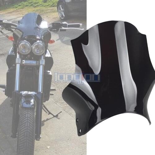 For yamaha V-Max 1200 Motorcycle ABS windshield for Honda CB400 CB600 CB750 CB900 CB919 CB250 Hornet All Years Front windshield