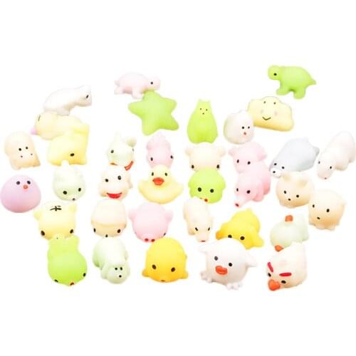 Mochi Squishies Mini Squishys Toys Cute Stress Reliever Toys Funny Fidget Toys Birthday Gift Party Favors for Kids Boys Girls