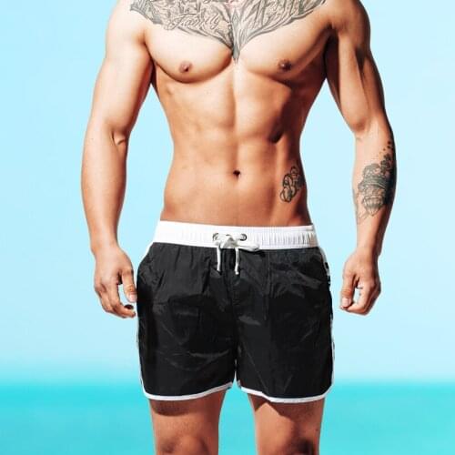 New Quick Drying Summer Swimwear Men Loose Swimming Trunks Sexy Sunga Mens Beach Shorts Large Size Mayo Sungas De Praia Homens