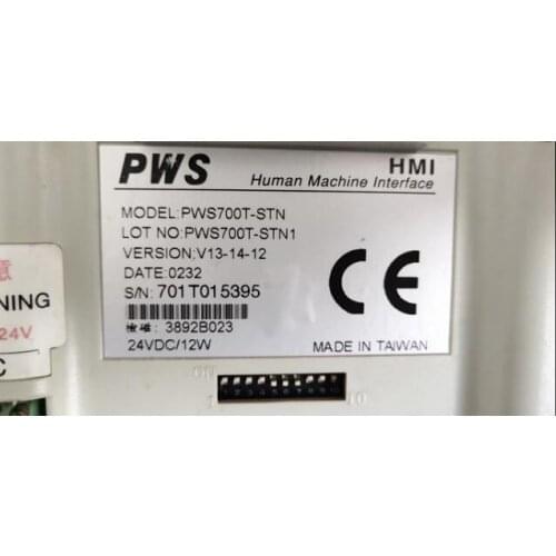 PWS700T-STN1 Used One , Touch Screen , Good Working