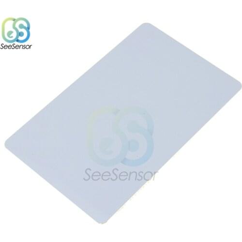 5Pcs RFID Card 13.56Mhz MF S50 Proximity IC Smart Card Tag For Access Control System ISO14443A