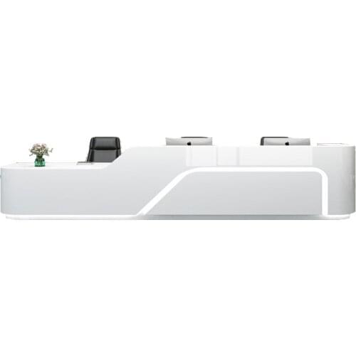 Front desk arc bar baking paint front desk cashier welcome bar company front desk desk