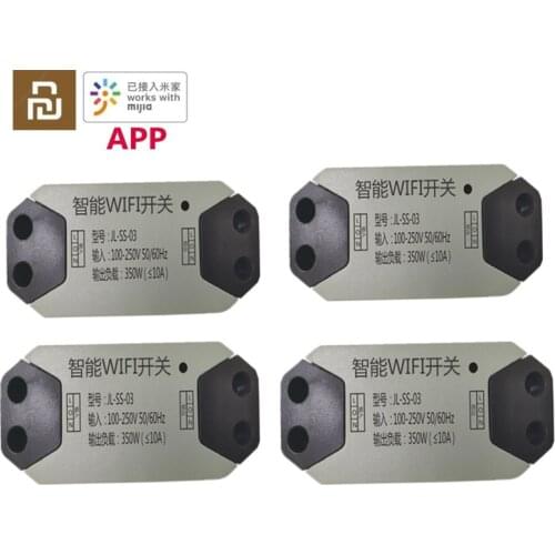 Youpin Universal Breaker Timer Smart Life APP Wireless Remote Control Works with Mi Home DIY WiFi Smart Light Switch