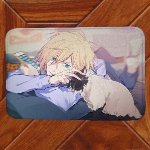 YURI!!! on ICE Floor Mat Carpet Decor Bedroom Doormat Anime Manga 001