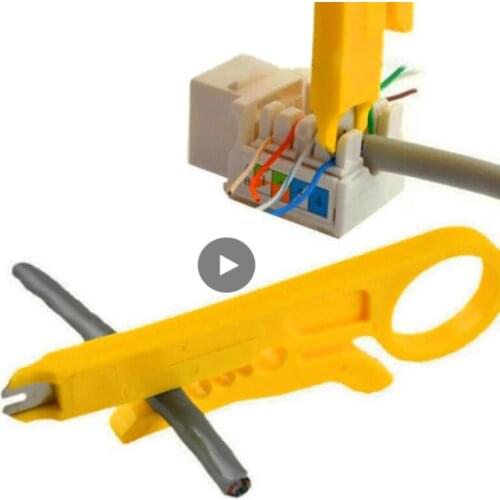 1PC Cable Stripping Wire Cutter Stripper Knife Home Hand Repair Tool Crimper DIY Multifiction Mini Portable Wire Stripper Pliers