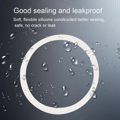 1PCS Silicone Seal Ring Flexible Washer Gasket Ring Replacenent For Moka Pot Espresso Kitchen Coffee Parts Makers Accessories