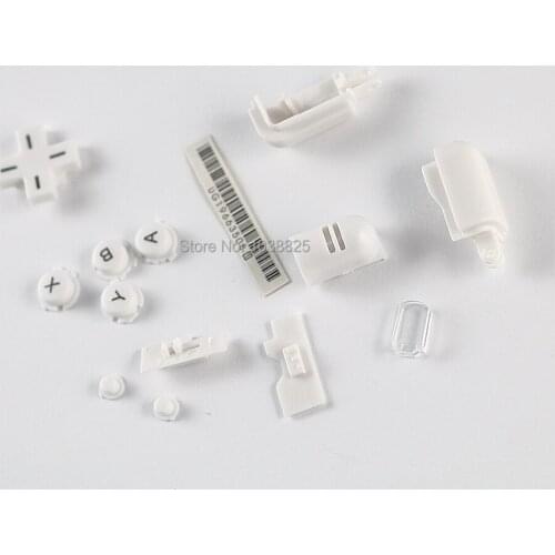 100sets/lot Replacement Full Set Control Cross Key & ABXY Key Button for Nintendo NDSL