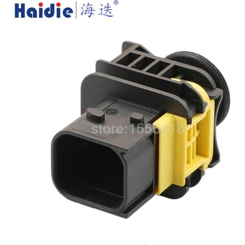 2sets 6pin 1703773-1 auto plastic housing plug waterproof wire harness connector 1-1703773-1