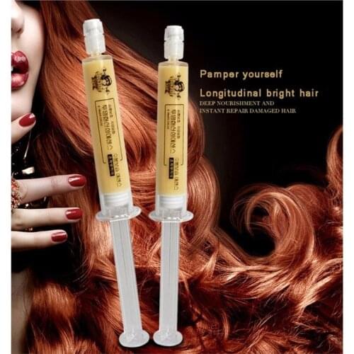 2pcs Hair Mask 3 Kinds Hair Care Moisturizing Dry Damaged Maintenance Repair Conditioners Soft and Lustrous Cream Gel