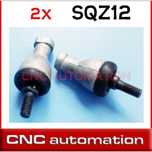 2pcs SQZ12 M12 12mm bearing ball joint rod end right hand tie rod end bearing SQZ12RS