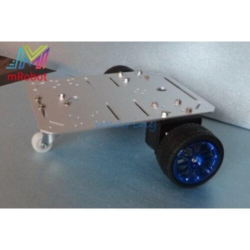 42 Motor Robot Smart Car Chassis With Speed Encoder 2 Wheel Drive Car For DIY Kit Educational Teaching Tool