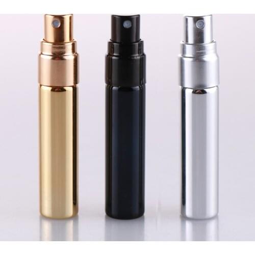 5pcs/lot 5ML Colorful Empty Glass Spray Bottles Refillable Portable Mini Sample Perfume Bottle Atomizer Cosmetic Contaier