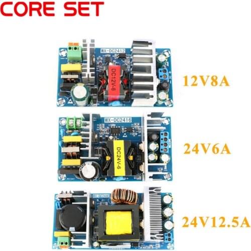 AC-DC 12V 8A 24V 6A 24V 12.5A AC-DC Isolated Switch Power Supply Module Buck Converter Step Down Module 100W 150W 300W