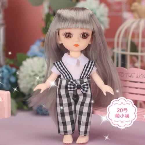OB11 Doll Accessories Fashion Cute Outfit Dolls Clothes For 1/12 BJD Doll 16cm