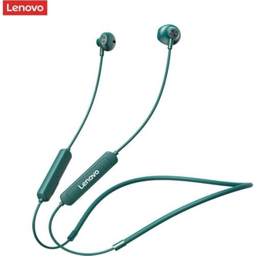 For Lenovo SH1 Wireless Earbuds IPX5 Waterproof HiFi In-ear Mini Fone Bluetooth 5.0 Neckband Headsets for Sport наушники
