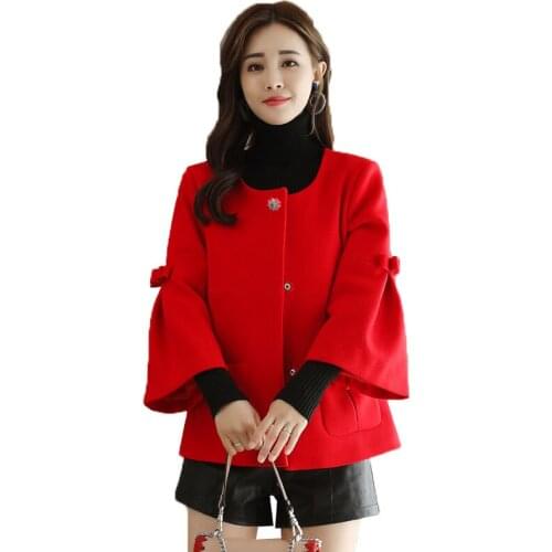 CAN XIN LCY Women's Flared Coats