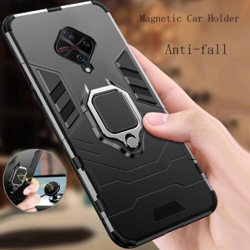 Magnetic Ring Stand Holder Case For Xiaomi Redmi K30 K20 Pro Case Cover For Xiaomi Mi 10 9T Pro Poco X2 Redmi Note 8 7 Pro Coque