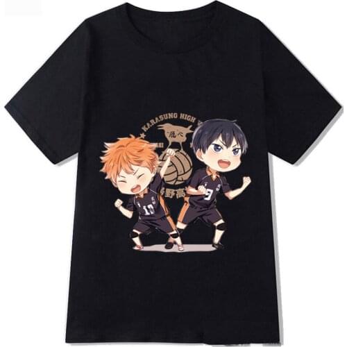 Come on Brothers T-shirt Harajuku Anime Haikyuu Print T-shirt Streetwear Summer Top