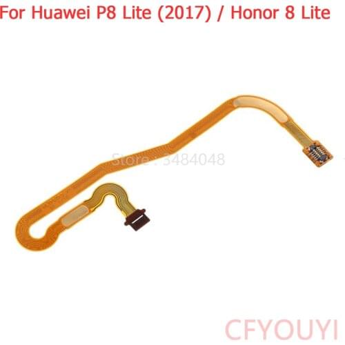 For Huawei P8 Lite (2017) / Honor 8 Lite Fingerprint Sensor Scanner Touch ID Connect Motherboard Connector Flex Cable