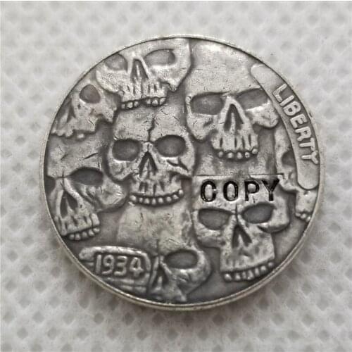 Hobo Nickel Coin_Type #42_1934-D BUFFALO NICKEL COIN COPY