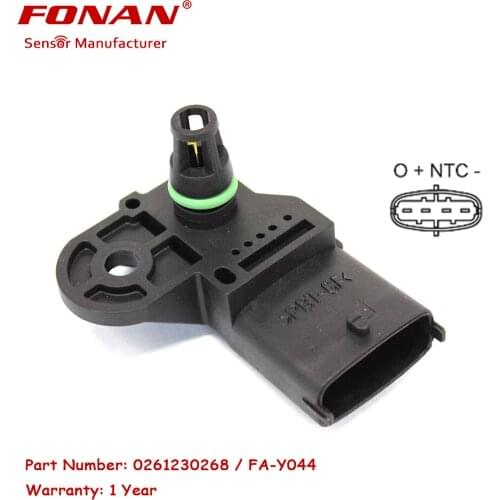 High Quality Sensor Map For Mitsubishi Pajero Tr4 2.0 Flex L200 Triton Dakar 3.5 V6 24v 0261230268