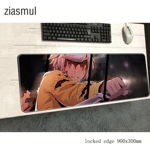 DanMachi mousepad gamer High-end 900x300x3mm gaming mouse pad big notebook accessories hot sales padmouse Professional mat