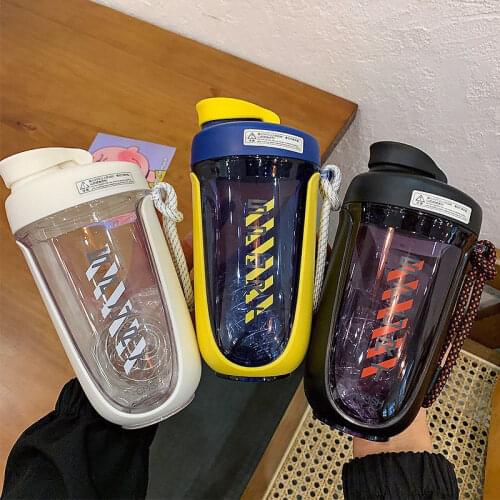Creative Shaking Cup Stirring Ball Cup High-value Fitness Sports Water Cup Japanese Boys and Girls Water Cup