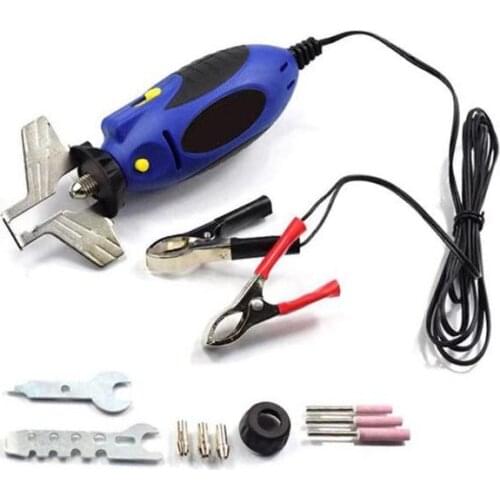 1PCS Electric 12V Mini Handheld Sharpening Set Chain Saw Sharpener Chainsaw Grinder Grinding File Milling Machines