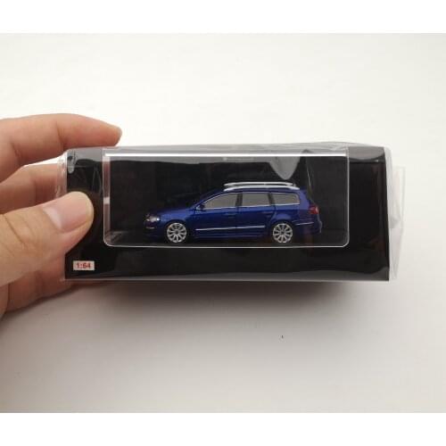 1:64 For Passat R36 Travel Edition Model Car Diecast Toys Collection Gifts Blue
