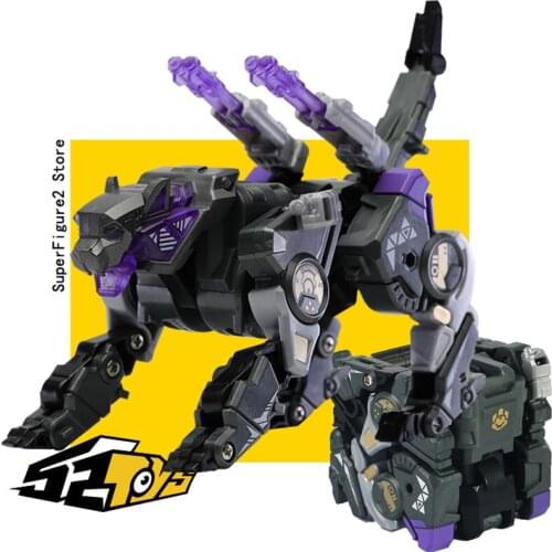 NEW 52TOYS Deformation Toy BB21 Beast Box Series BB-21 Panther Animal Mecha Model Figure Toys