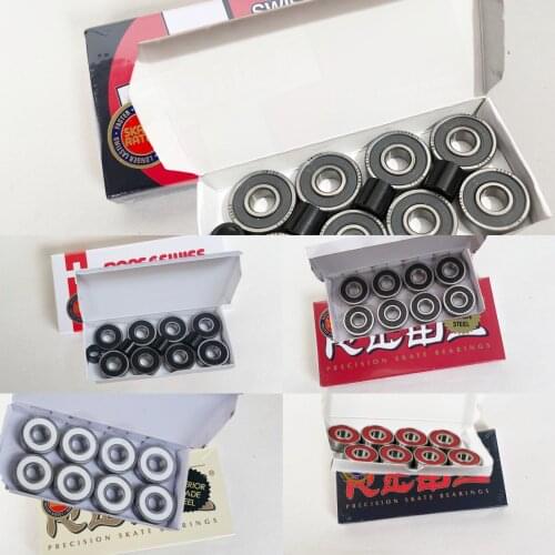 Precision Skateboard Bearings Skateboard Bearings Scooter Bearings Roller Skate Bearings Roller Skate Bearings