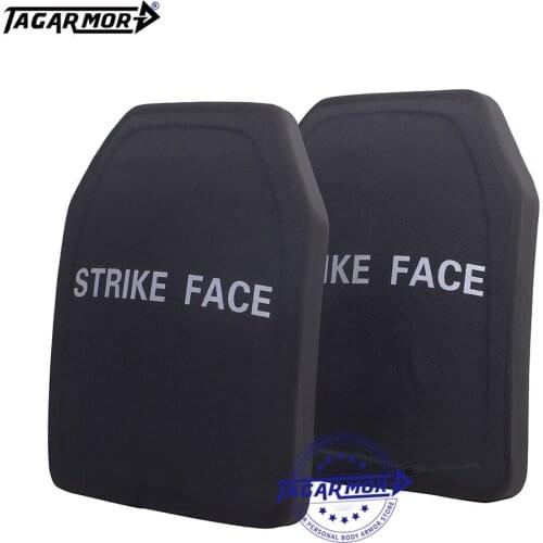 2pcs/pair Multi Curve ESAPI Ballistic Plate Bulletproof Panel NIJ Level III Alumina & PE Stand Alone Body Armor Plate