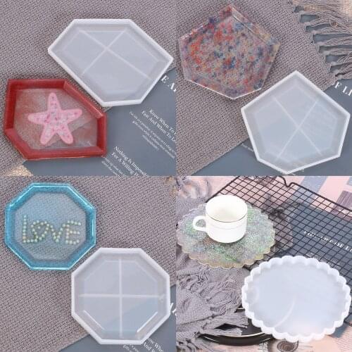 Silicone Mold Flowerpot Base Mat Decoration Mold Diy Special Craft Supplies for Table Home Decoration A66