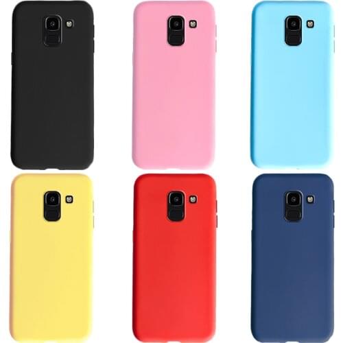 Silicone candy case For Samsung Galaxy J600 J610 2018 Case Cover For Samsung J610 Plus Case Capa For Samsung J6 Plus 2018 Funda