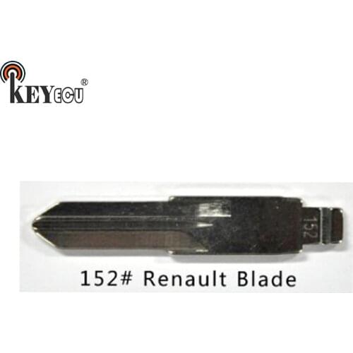 KEYECU 25x KEYDIY Universal Remotes Flip Key Blade 152# for Renault