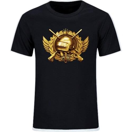 Fun Hot Game PUBG t shirt Men Aikooki Funny Player unknowns Battlegrounds Mens short Sleeve t shirt PUBG Loose Size Tees